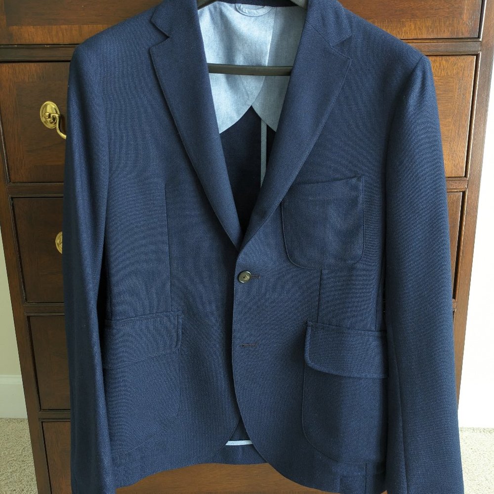 Taylor Stitch The Everyday Blazer - Navy 38R - unconstructed, unstructured